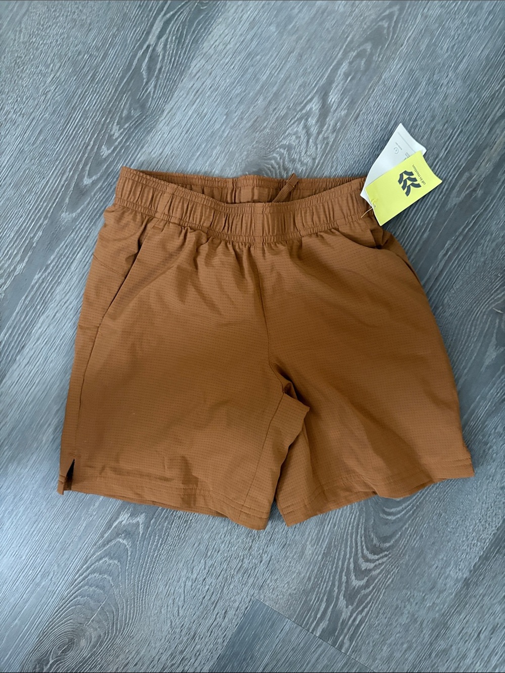 all in motion Men's Burnt Orange Performance Shorts